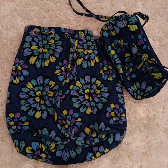 Vera Bradley purse and backpack matching set - Picture 5 of 5